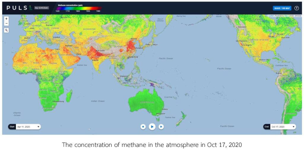 Satellite Pictures made Methane Emitters Nowhere to hide